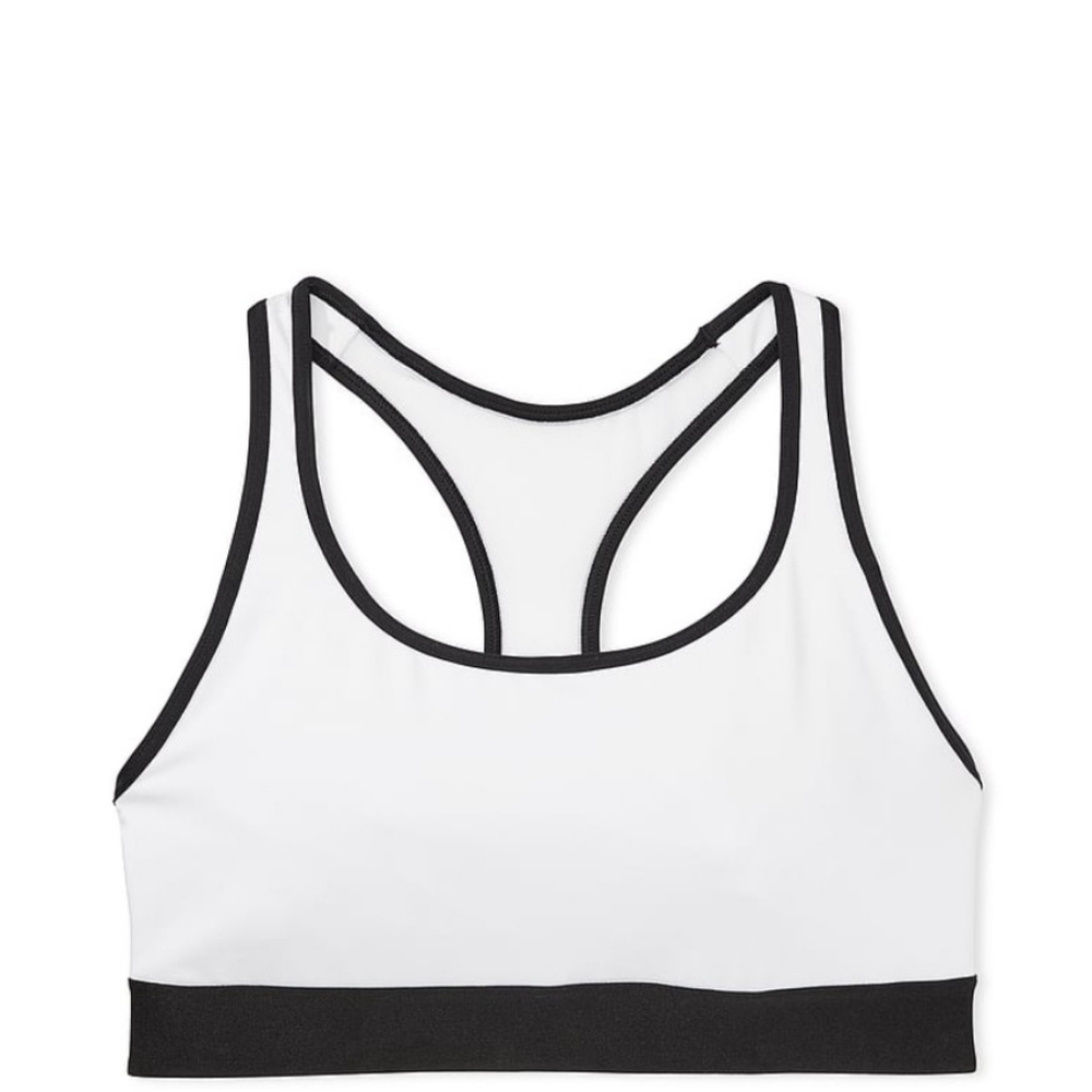 Victoria Secret Sport, 'The Player' Sports Bra Racerback, B & W   Women's L